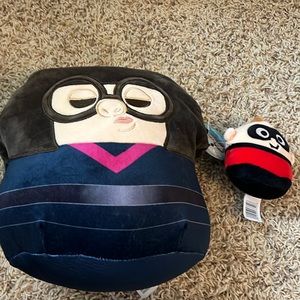 Edna Mode and Jack Jack Squishmallows
